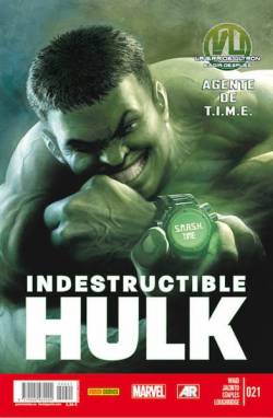 Portada Increíble Hulk Volumen Ii # 021 Indestructible Hulk Agente De T.i.m.e.