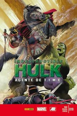 Portada Increíble Hulk Volumen Ii # 019 Indestructible Hulk Agente De T.i.m.e.