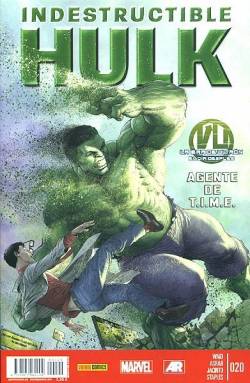 Portada Increíble Hulk Volumen Ii # 020 Indestructible Hulk Agente De T.i.m.e.