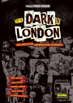 Portada It’s Dark In London, Una Antologia Underground Britanica