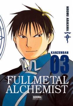 Portada Fullmetal Alchemist Kanzenban # 03