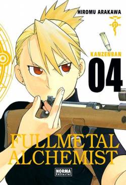 Portada Fullmetal Alchemist Kanzenban # 04