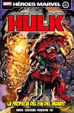Portada Hulk Rojo, La Profecía Del Fin Del Mundo