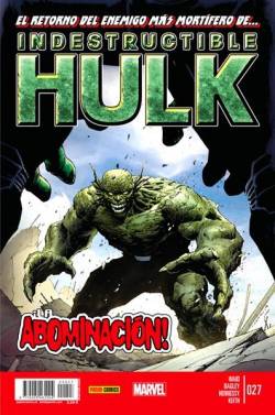 Portada Increíble Hulk Volumen Ii # 027 Indestructible Hulk, La Abominación
