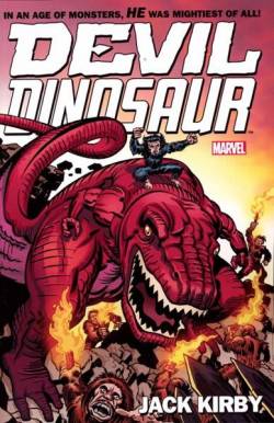 Portada Usa Devil Dinosaur By Jack Kirby Tp Complete Edition