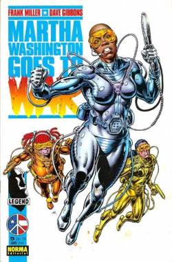 Portada Martha Washington Goes To War # 05