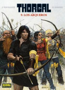 Portada Thorgal Edición En Cartoné # 09 Los Arqueros