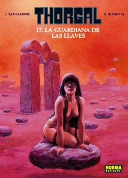 Portada Thorgal Edición En Cartoné # 17 La Guardiana De Las Llaves