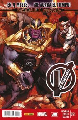 Portada Vengadores Vol 4 # 051