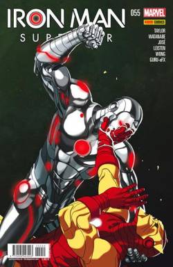 Portada Invencible Iron Man Vol 2 # 055 Superior