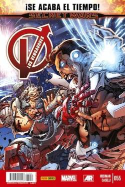 Portada Vengadores Vol 4 # 055