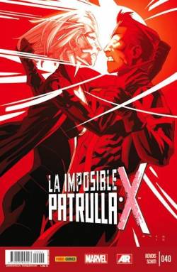 Portada La Imposible Patrulla-X # 040