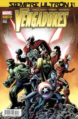 Portada Vengadores Vol 4 # 056 Siempre Ultron Parte 1