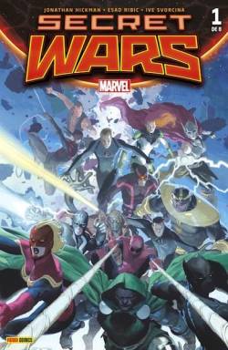 Portada Secret Wars # 01 Portada Alternativa