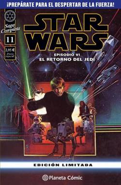 Portada Star Wars Saga Completa # 11 Episodio Vi