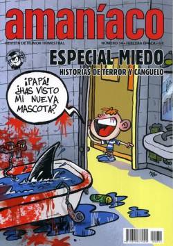 Portada Amaniaco Iii Epoca # 34 Especial Miedo