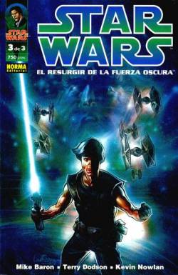 Portada Star Wars El Resurgir De La Fuerza Oscura # 03