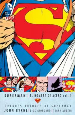 Portada Superman El Hombre De Acero Tomo # 01 Segunda Edición